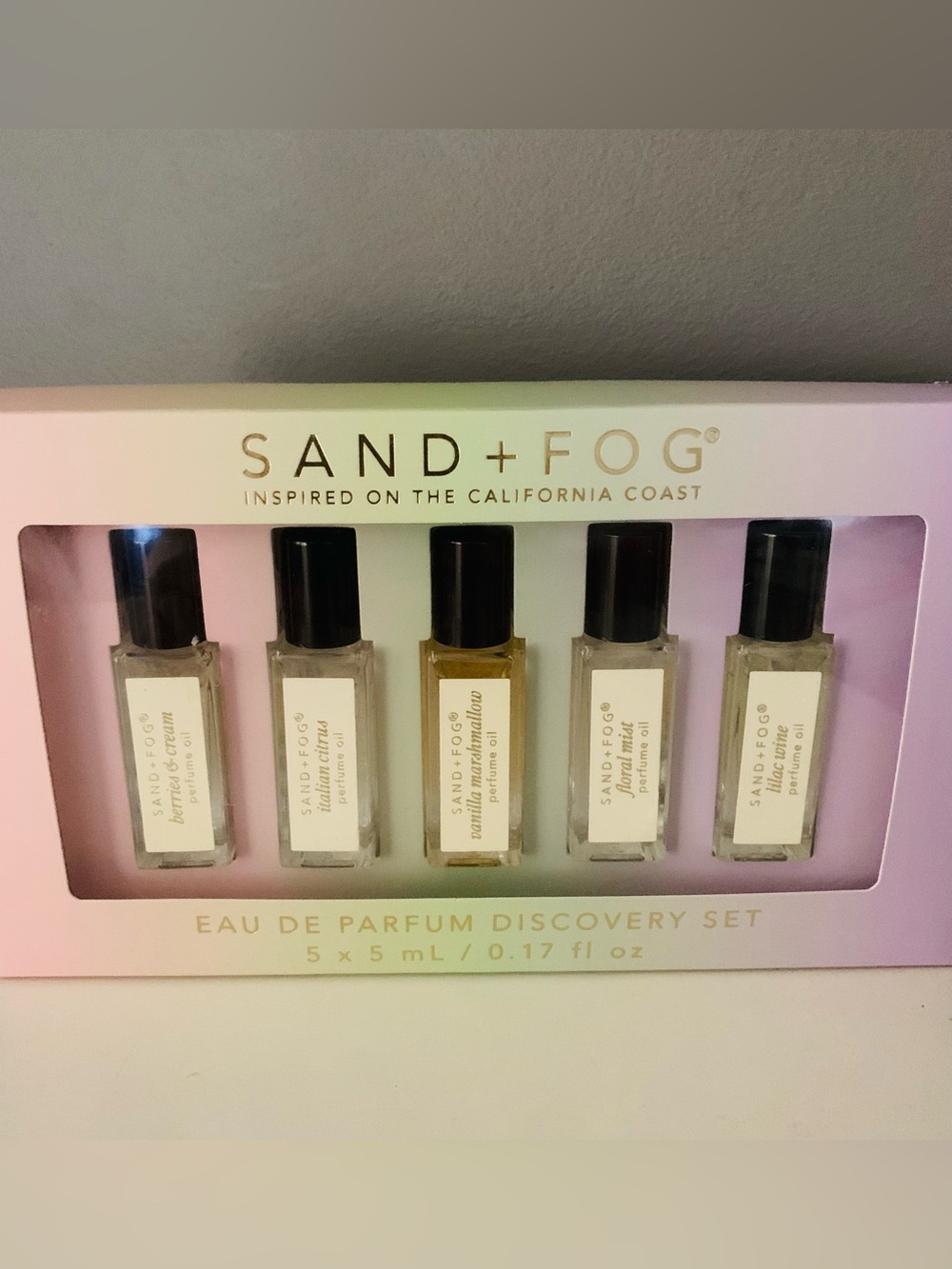 Sand + Fog Mini Perfume Oil Rollers Discovery Set